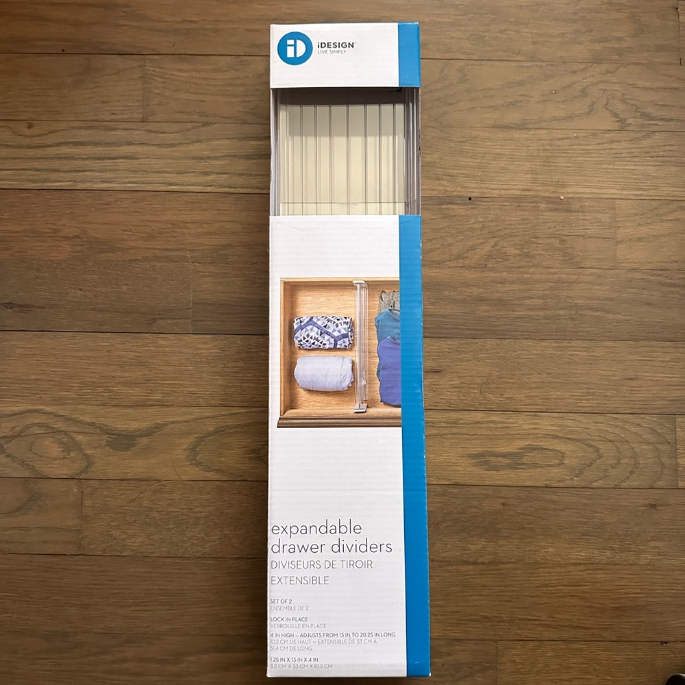 iDesign Expandable Drawer Dividers